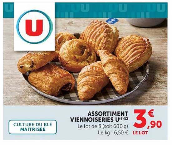 ASSORTIMENT VIENNOISERIES U