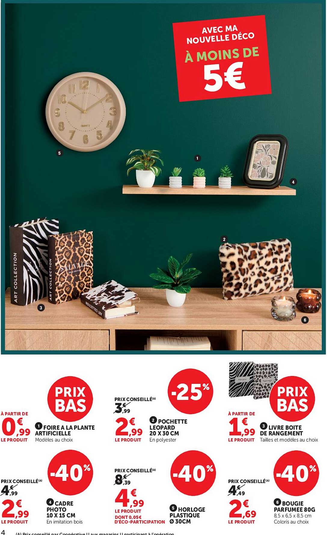 AVEC MA NOUVELLE DÉCO À MOINS DE 5€
