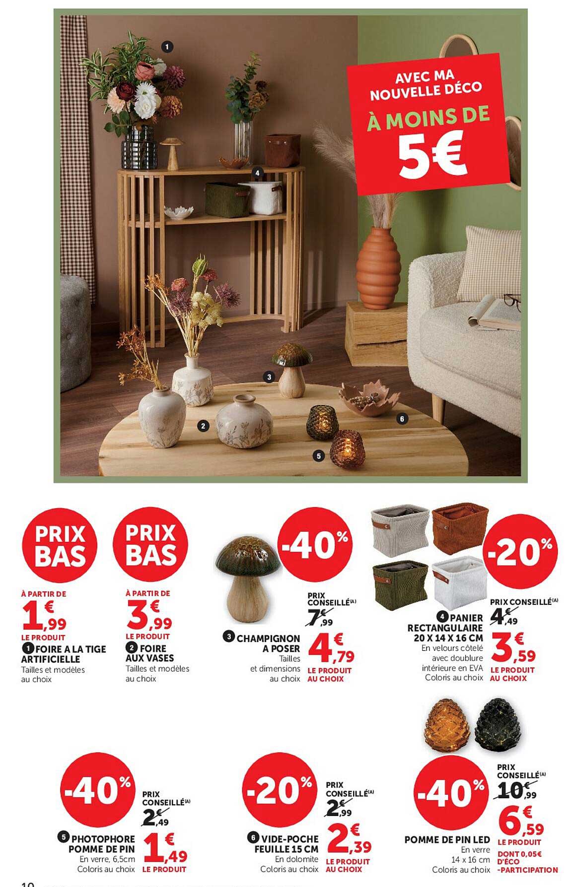 AVEC MA NOUVELLE DÉCO À MOINS DE 5€