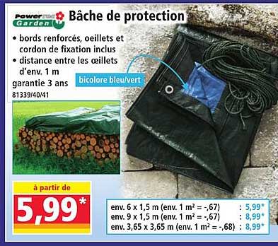 Bâche de protection
