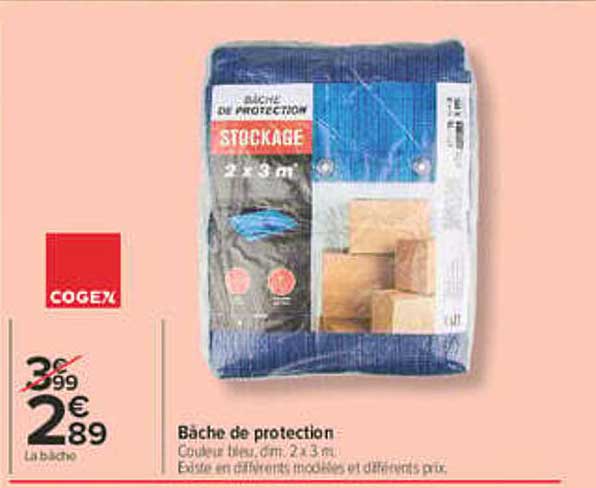 Bâche de protection