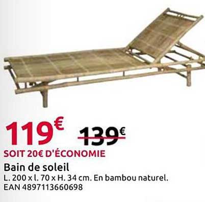 Bain de soleil