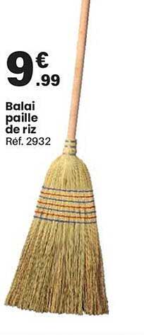 Balai paille de riz Réf. 2932