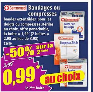 Bandages ou compresses