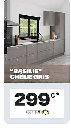 “BASILIE” CHENE GRIS