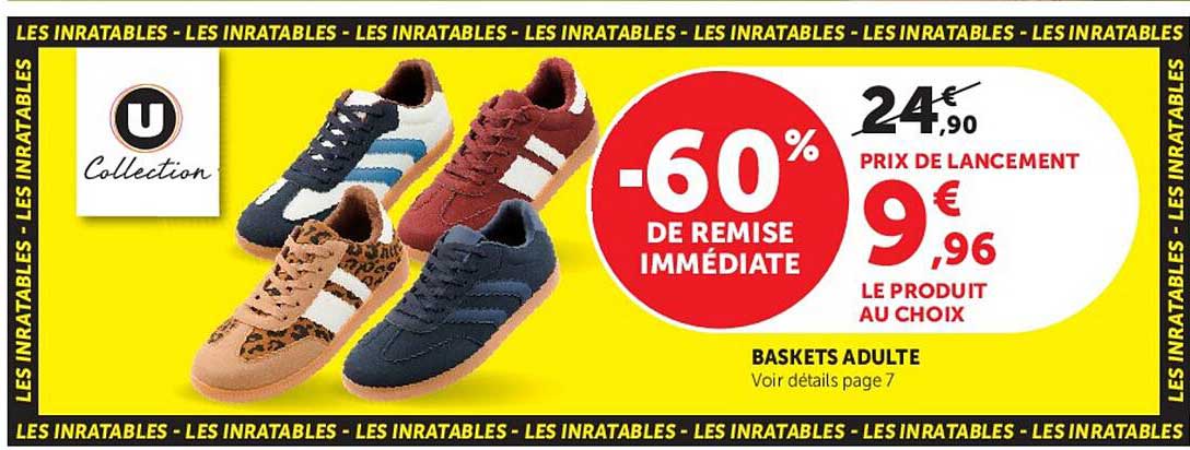 BASKETS ADULTE