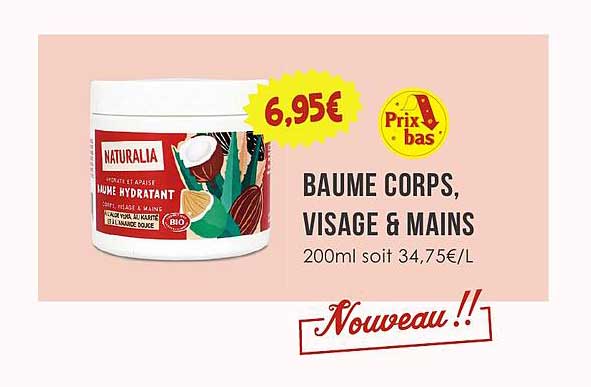 BAUME CORPS, VISAGE & MAINS