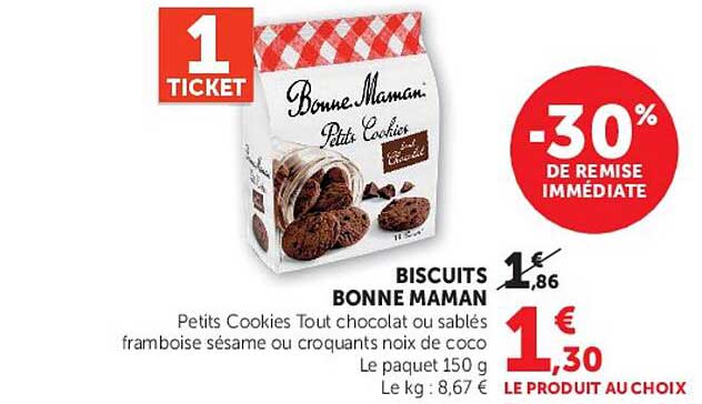 BISCUITS BONNE MAMAN