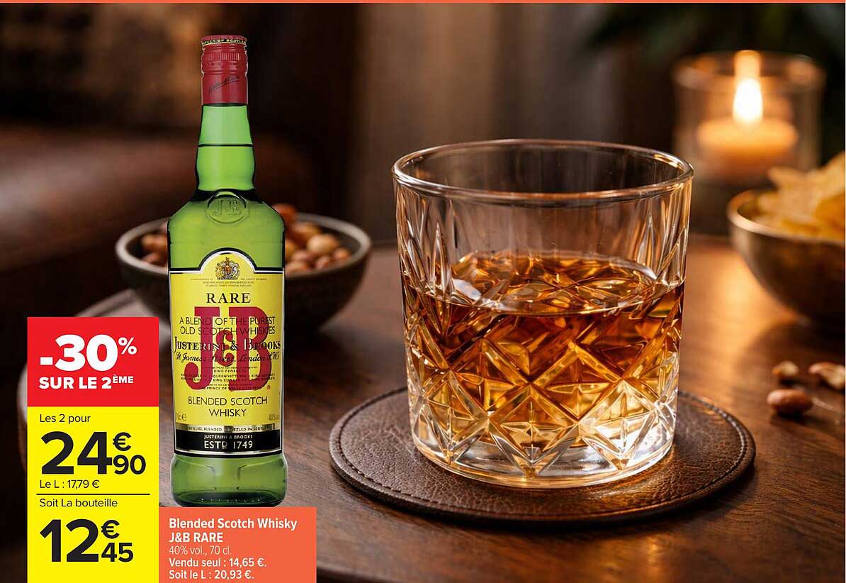 Blended Scotch Whisky J&B RARE