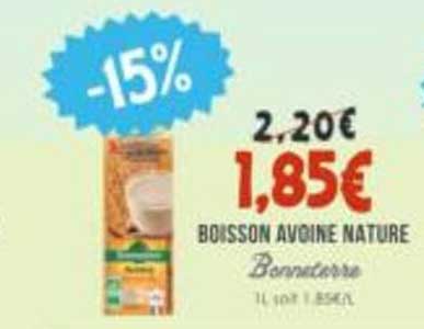 BOISSON AVOINE NATURE Bonnebio