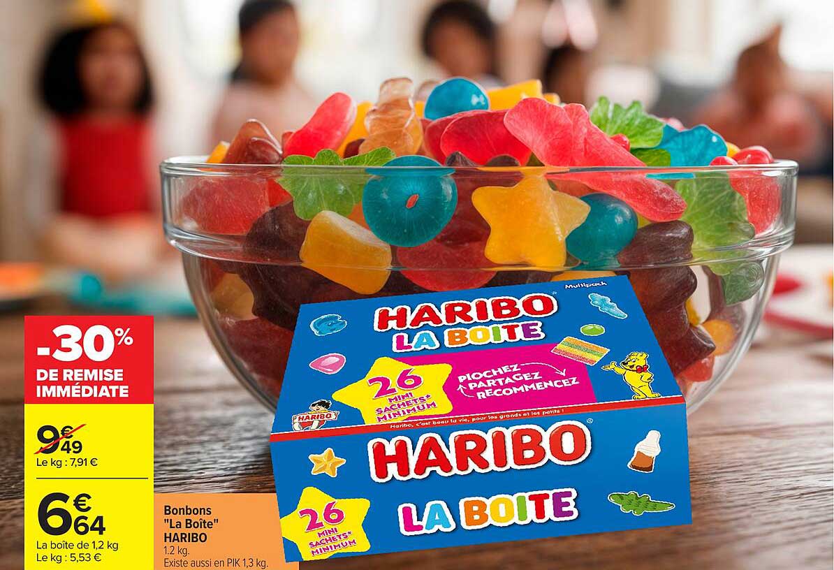 Bonbons "La Boîte" HARIBO