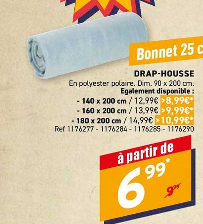 Bonnet 25 cm - DRAP-HOUSSE