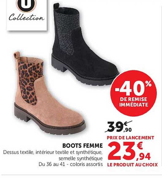 BOOTS FEMME