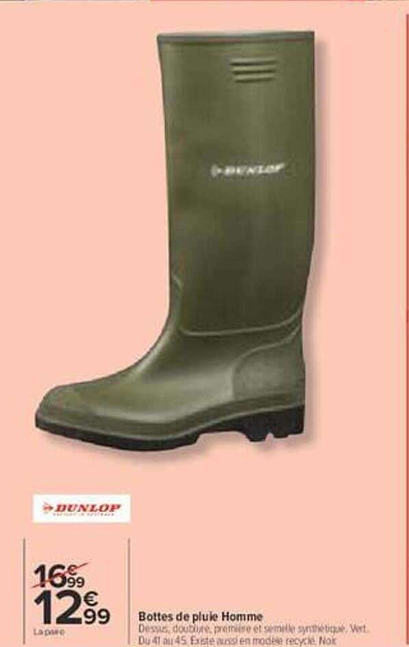 Bottes de pluie Homme
