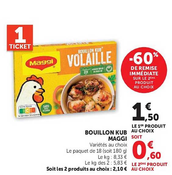 BOUILLON KUB MAGGI