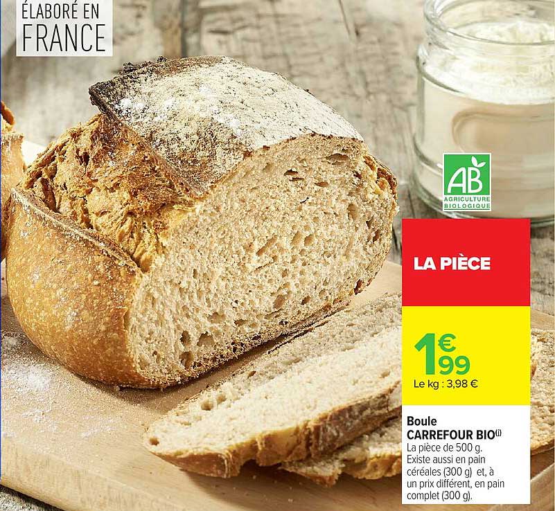 Boule CARREFOUR BIO(l)