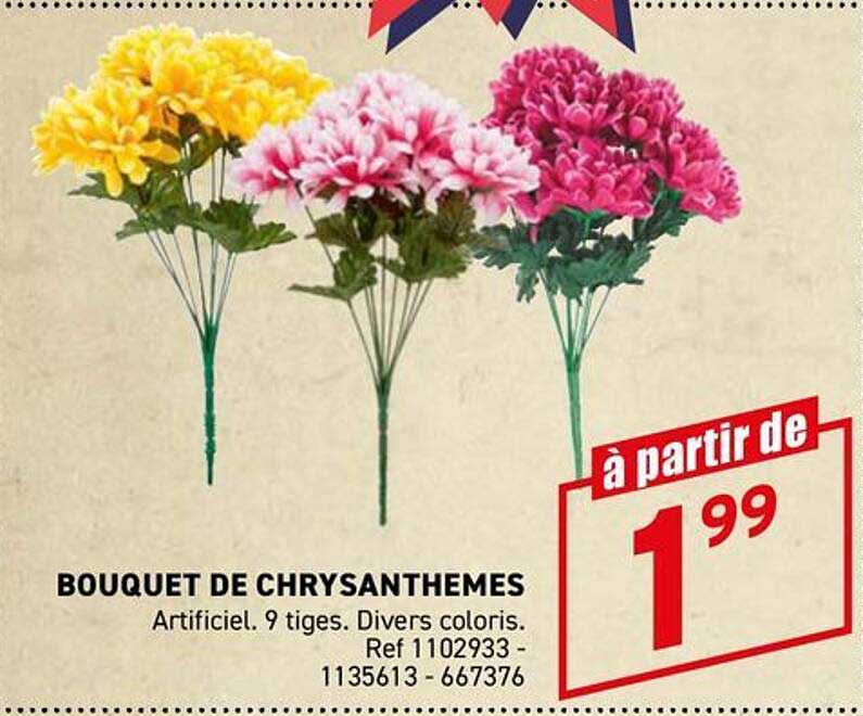 BOUQUET DE CHRYSANTHEMES