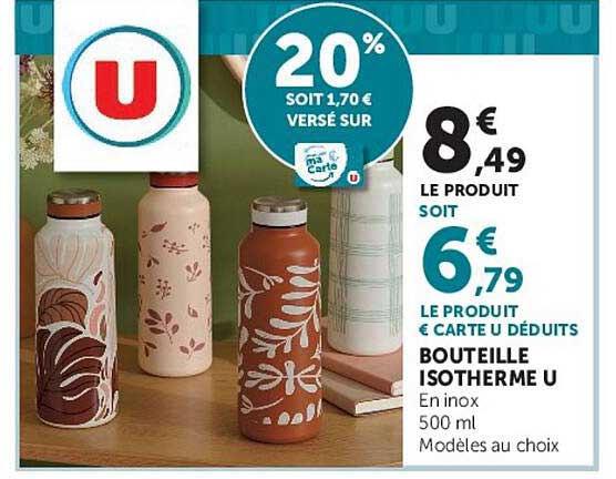 BOUTEILLE ISOTHERME U
