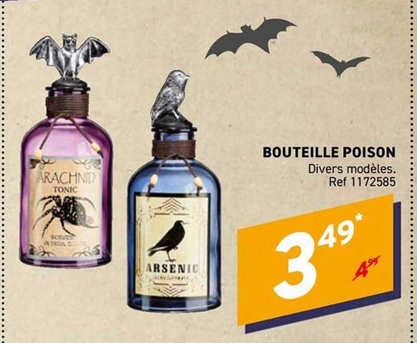 BOUTEILLE POISON