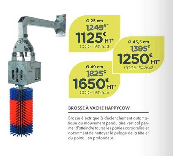 BROSSE À VACHE HAPPYCOW