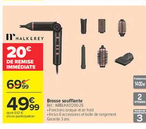 Brosse soufflante