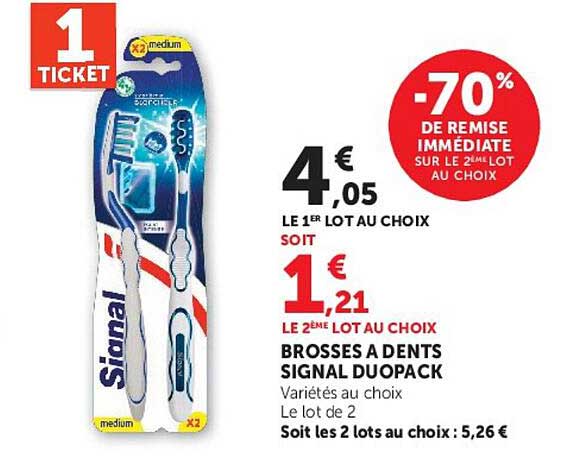 BROSSES A DENTS SIGNAL DOUPACK