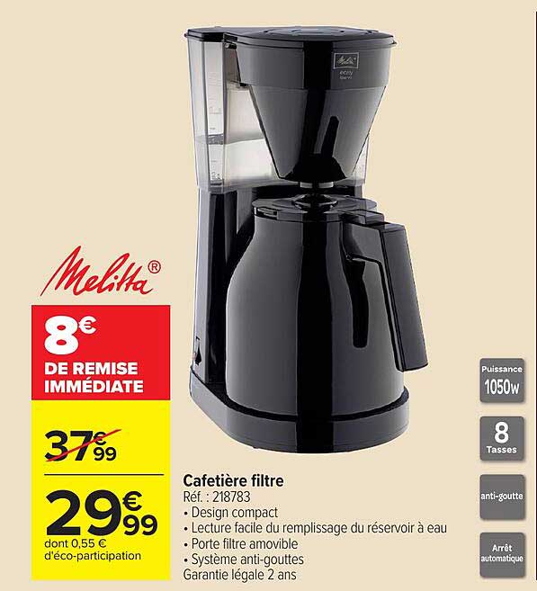 Cafetière filtre