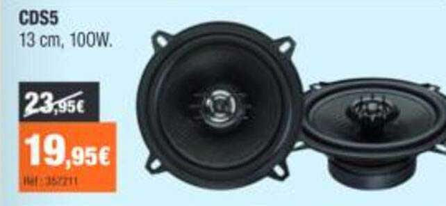 CDS5 13 cm, 100W.