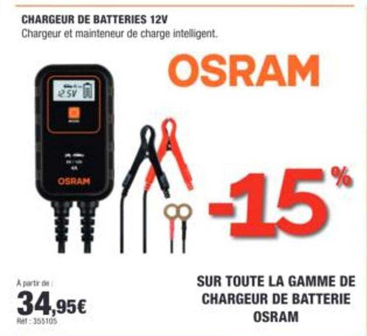 CHARGEUR DE BATTERIES 12V