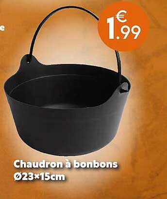 Chaudron à bonbons Ø23×15cm