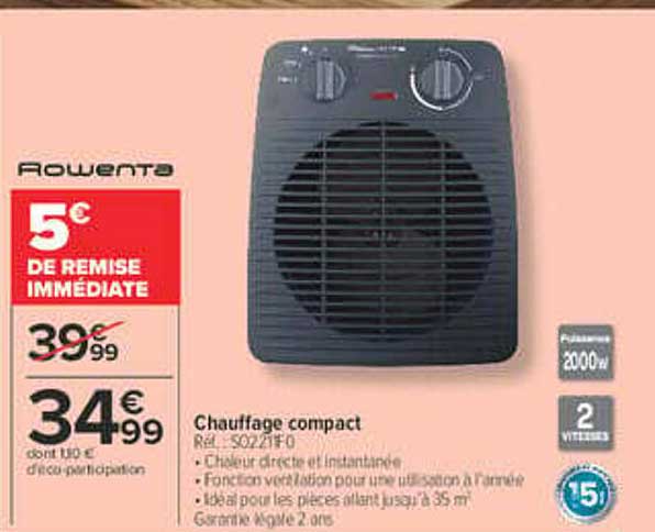 Chauffage compact