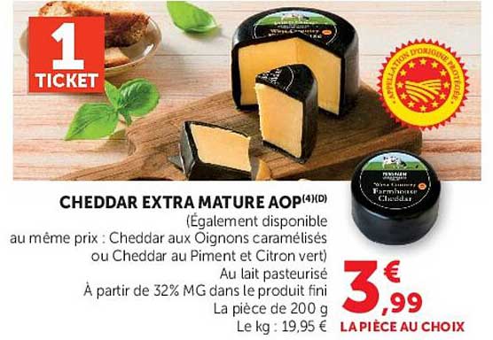 CHEDDAR EXTRA MATURE AOP(4)D