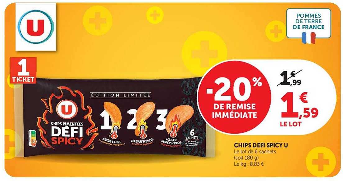 CHIPS DEFI SPICY U