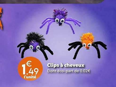 Clips à cheveux