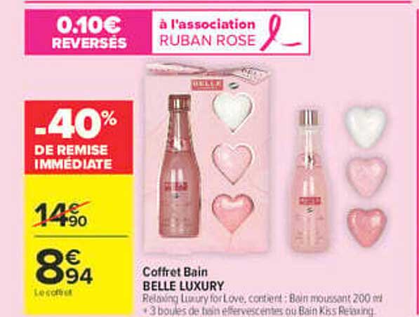 Coffret Bain BELLE LUXURY