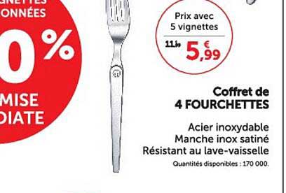 Coffret de 4 fourchettes