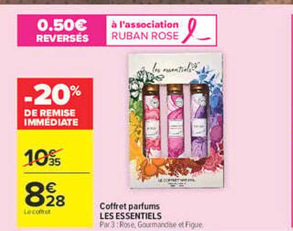 Coffret parfums LES ESSENTIELS