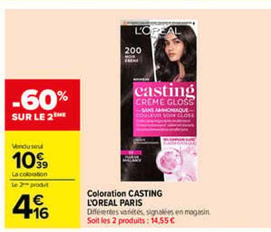 Coloration CASTING L'OREAL PARIS