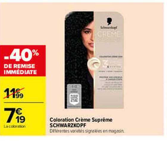 Coloration Creme Suprême SCHWARZKOPF