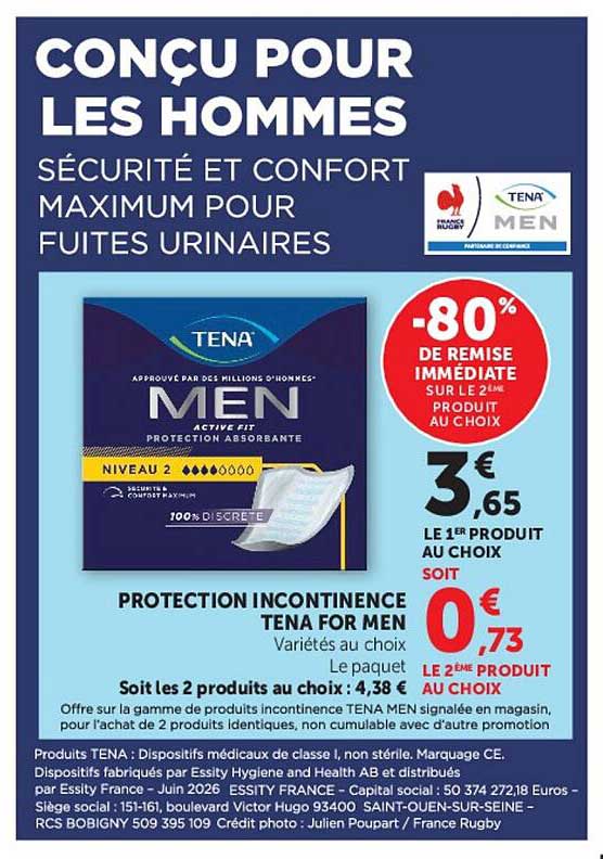 CONÇU POUR LES HOMMES