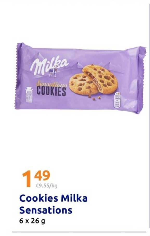Cookies Milka Sensations