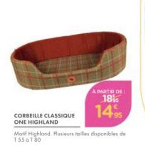 CORBEILLE CLASSIQUE ONE HIGHLAND