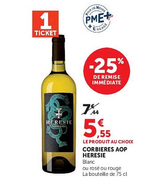 CORBIERES AOP HERESIE