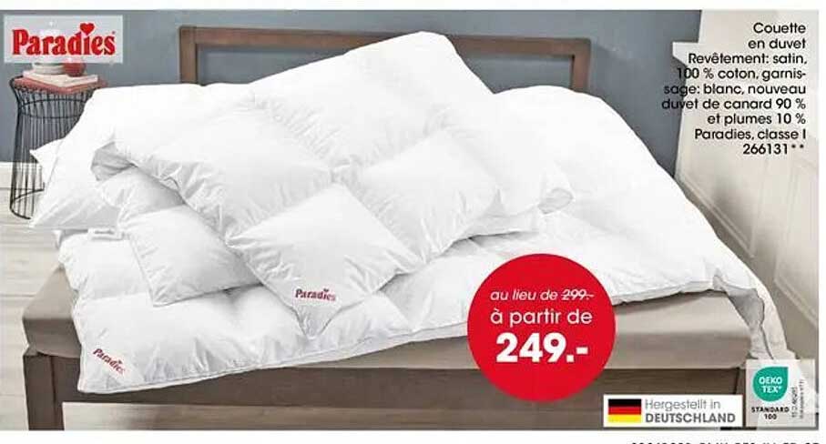 Couette en duvet