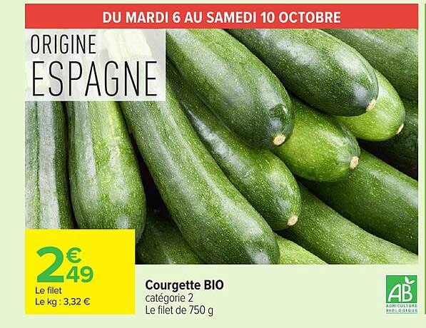 Courgette BIO