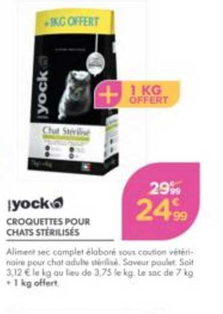 CROQUETTES POUR CHATS STÉRILISÉS