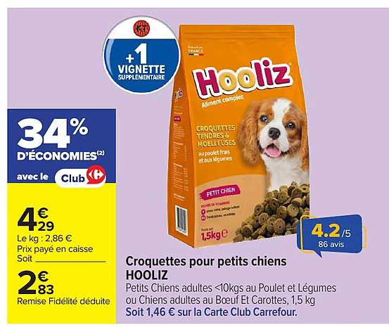 Croquettes pour petits chiens HOOLIZ