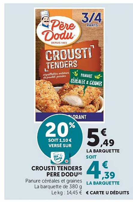 CROUSTI TENDERS PERE DODU