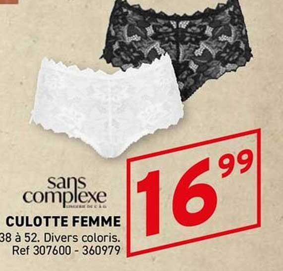 CULOTTE FEMME