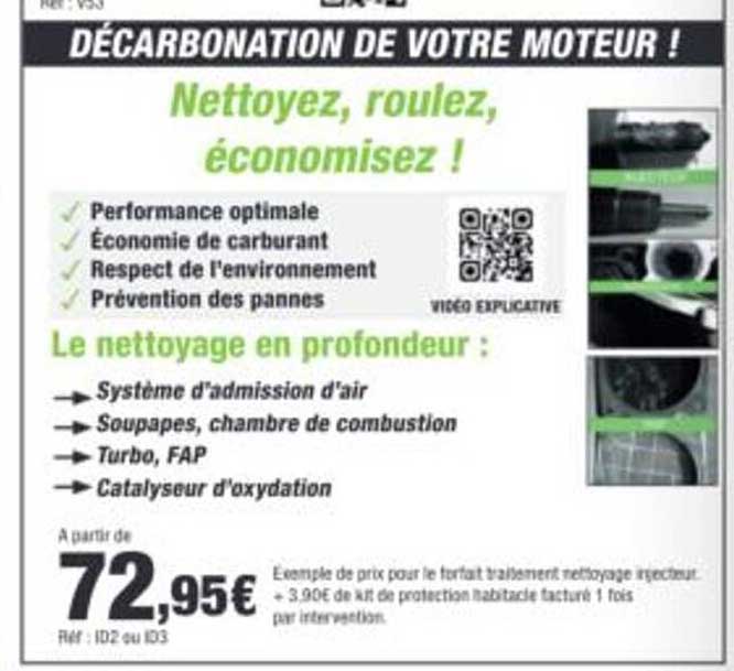 DÉCARBONATION DE VOTRE MOTEUR !
